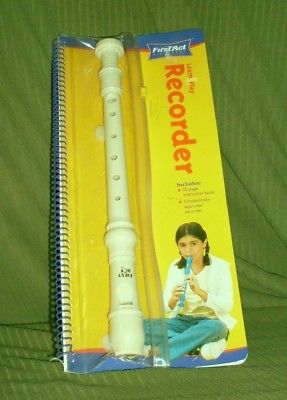 First Act Learn & Play Recorder Set Working