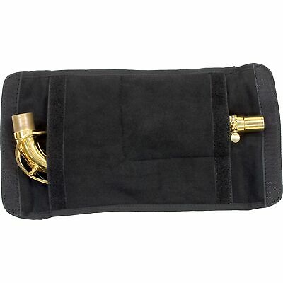 Protec A303 Alto / Tenor Sax Neck and Mouthpiece In-Bell Pouch Black New