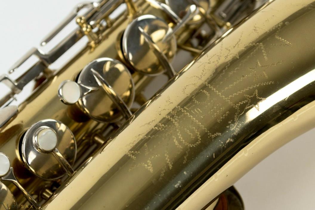 Conn 16M Tenor Saxophone, Shooting Stars, Original Lacquer