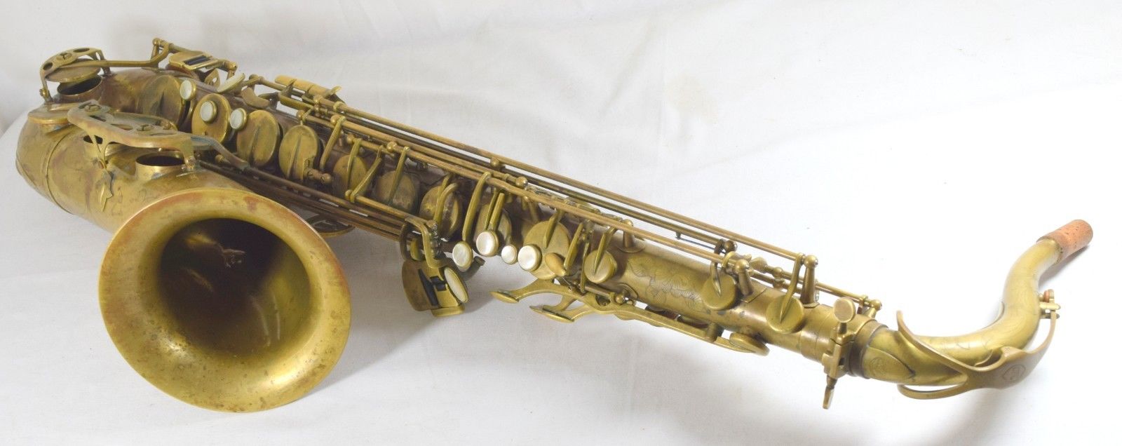 Macsax Magnum Tenor Saxophone Bare Brass Pro Setup Reunion Blues Continental