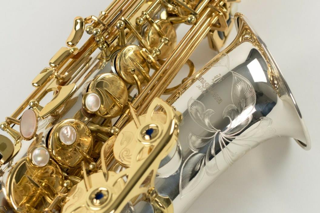 Yanagisawa A-9937 Alto Saxophone, Solid Silver, WOW