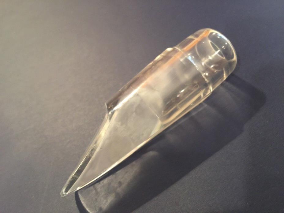 Cleartone Alto Saxophone Mouthpiece   Clear  Acrylic