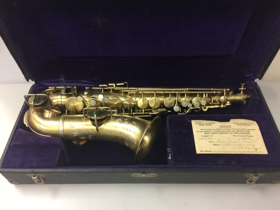 Vintage King Alto Saxophone
