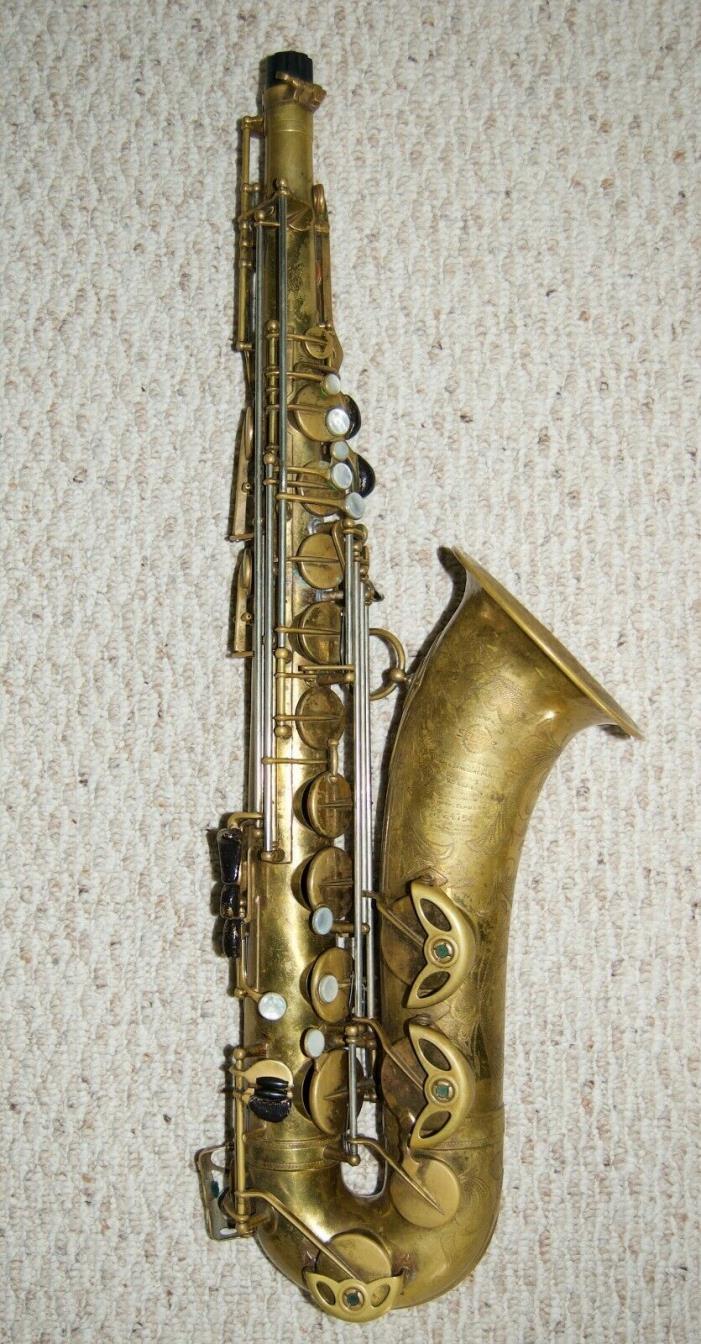 Selmer Balanced Action Tenor Saxophone Excellent Condition