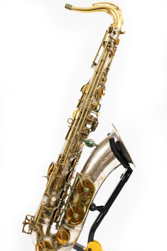 Buffet Super Dynaction Tenor Saxophone in Silver