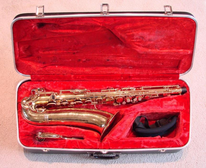 Rare Vintage Noblet Paris Standard Tenor Saxophone Sax Refurbished Very Nice #51