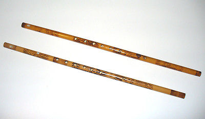 Set of 2 Penny Whistle Flutes, Key of C