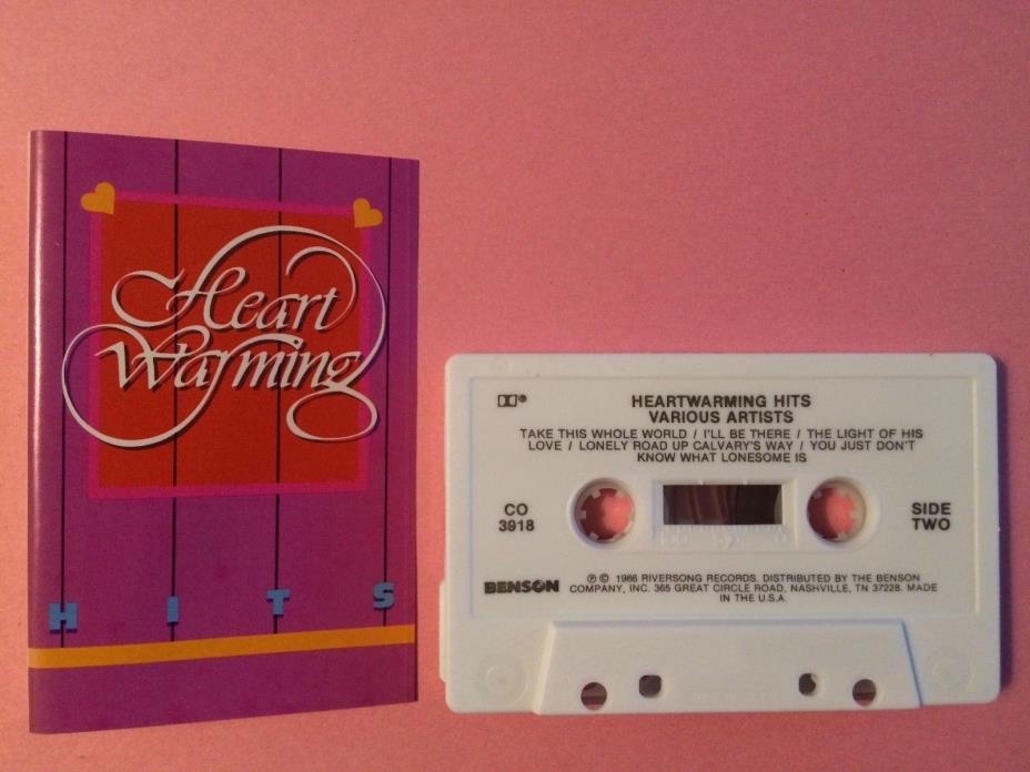 Heart Warming Hits - Various Christian Artists, K7 Cassette Tape 1986 Riversong