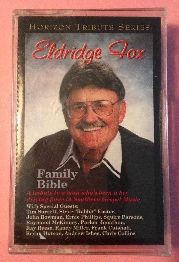 Eldridge Fox - Family Bible NEW K7 Cassette Tape 1999 Horizon Christian MC