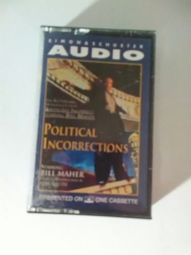 Simon & Schuster Audio Bill Maher Cassette Political Incorrections 75 Minutes