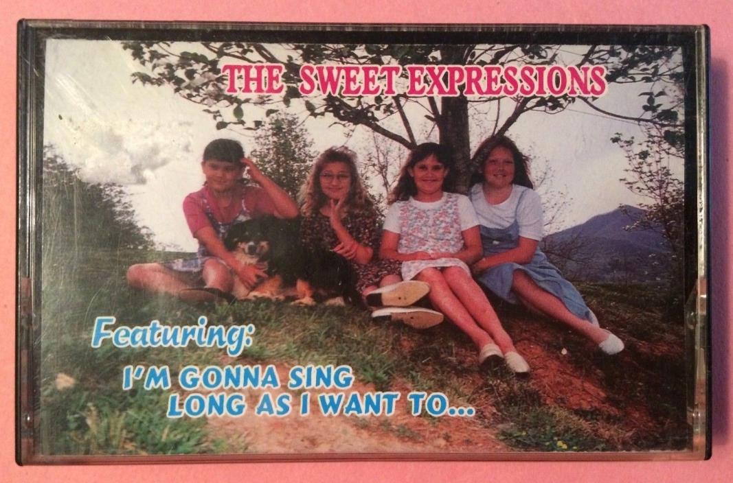 The Sweet Expressions - I'm Gonna Sing As Long As I Want To, Audio Cassette Tape