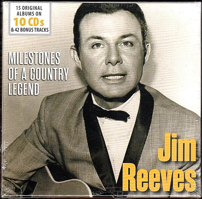 Jim Reeves~Milestones Of A Country Legend~15 Albums & 42 TracksOn 10 CD~NEW SET