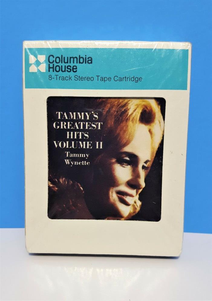 TAMMY WYNETTE Greatest Hits Vol. II - Epic 30733 Columbia House 8-TRACK *SEALED*