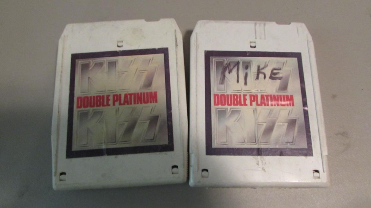 Kiss Double Platinum 8 Tracks..Vol 1 & 2...Tested