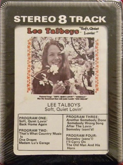 Lee Talboys-Soft Quiet Lovin'...8 Track Factory Sealed