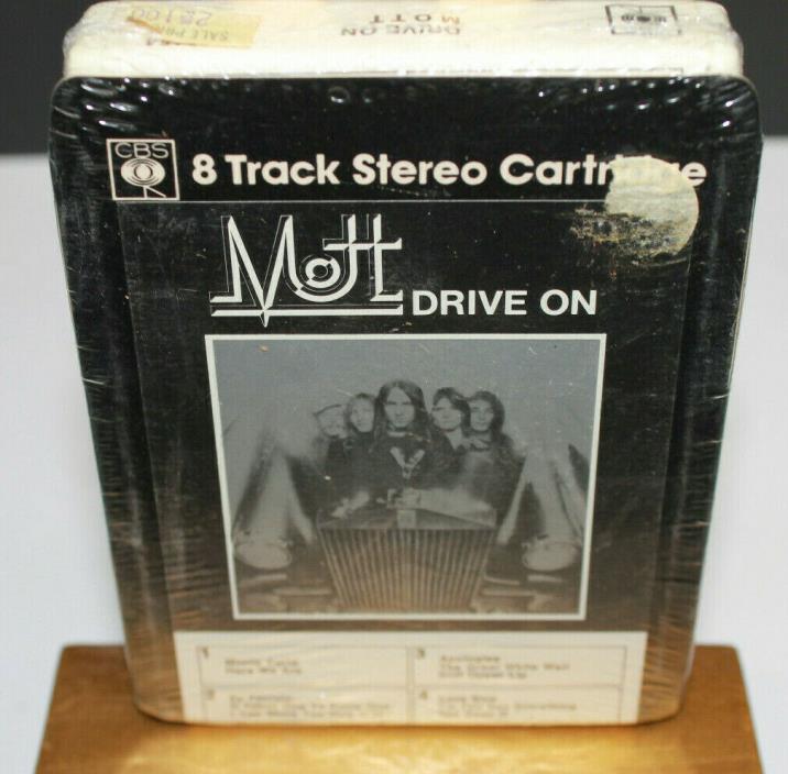 Mott Drive On NOS Dead Stock 8-Track Stereo Tape Cartridge