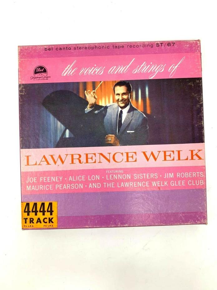 Lawrence Welk The Voices and Strings 4-Track Stereo Reel to Reel Tape / 7.5 IPS