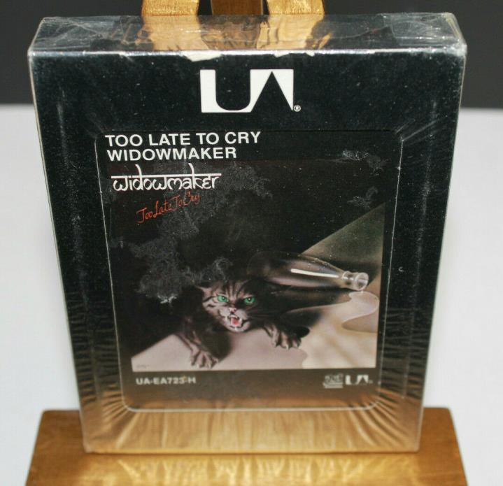 Widowmaker Too Late To Cry 8 Track Factory Sealed New Old Stock