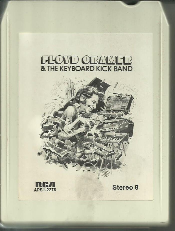 Floyd Cramer and The Keyboard Kick Band Stereo 8 RCA 8 Track Tape - Tested Works