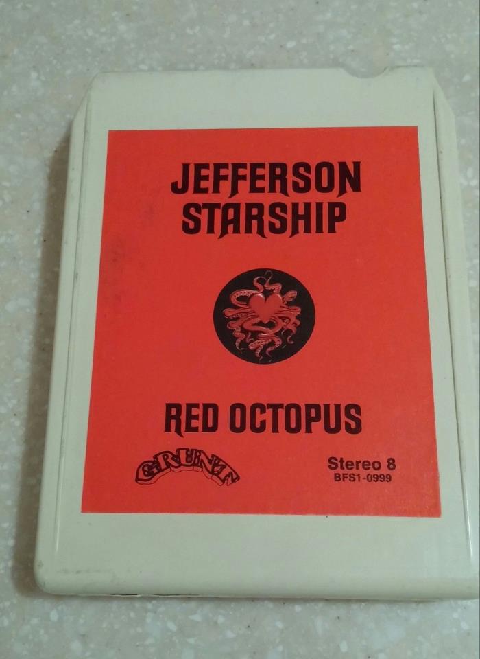 Red Octopus By Jefferson Starship 8 Track Tape Marty Balin