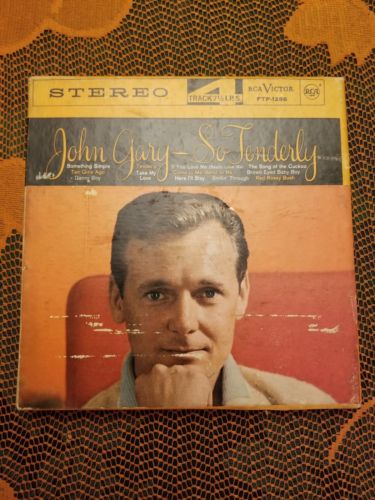 John Gary So Tenderly 7 & 1/2 IPS 4 Track Tape RCA