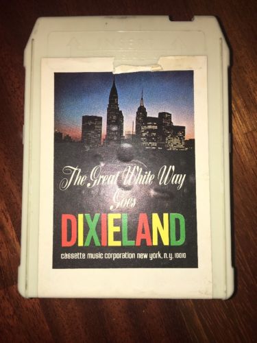 The Great White Way Goes DIXIELAND  8 Track Tape CMC 8106