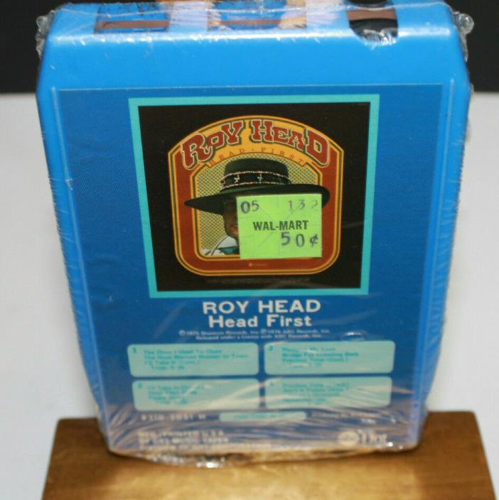 Roy Head Head First 8 Track Factory Sealed New Old Stock