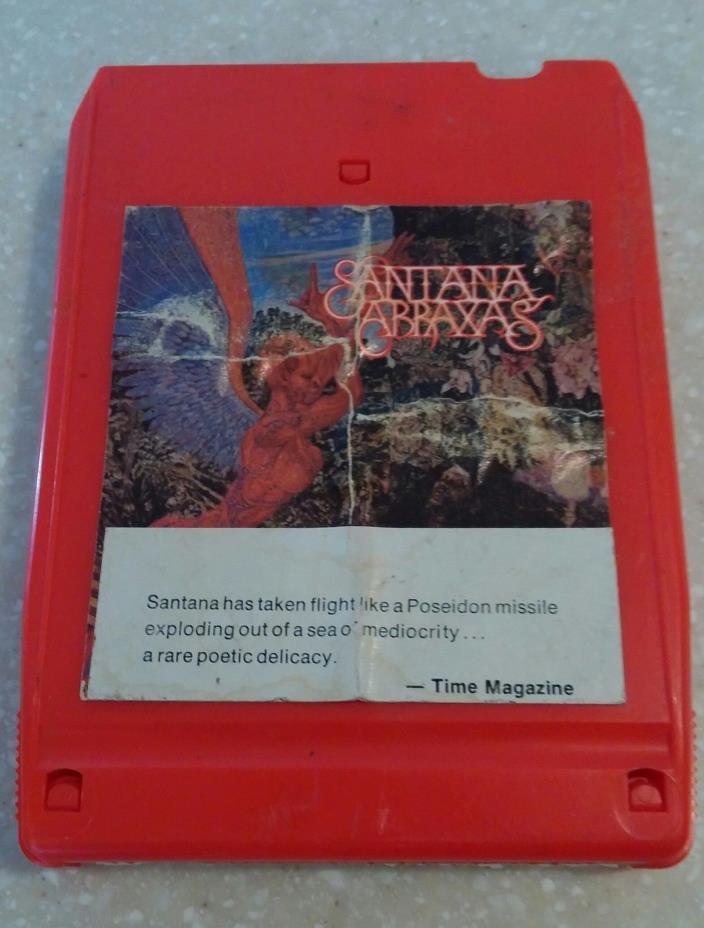 Santana Abraxas 8 Track Tape