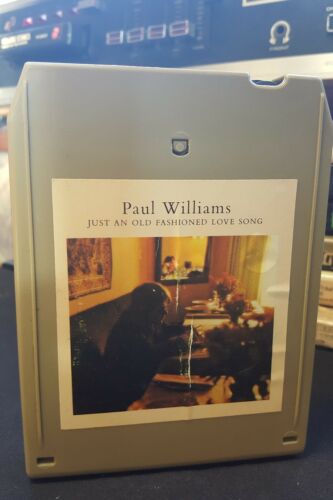 Paul Williams 8 Track Tape Just Old Fashion Love Song New Pad/Splice Play Ready