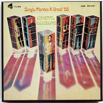 Sergio Mendes, Brasil '66 Crystal Illusions 4-Track Stereo Reel Tape 7-1/2 ips