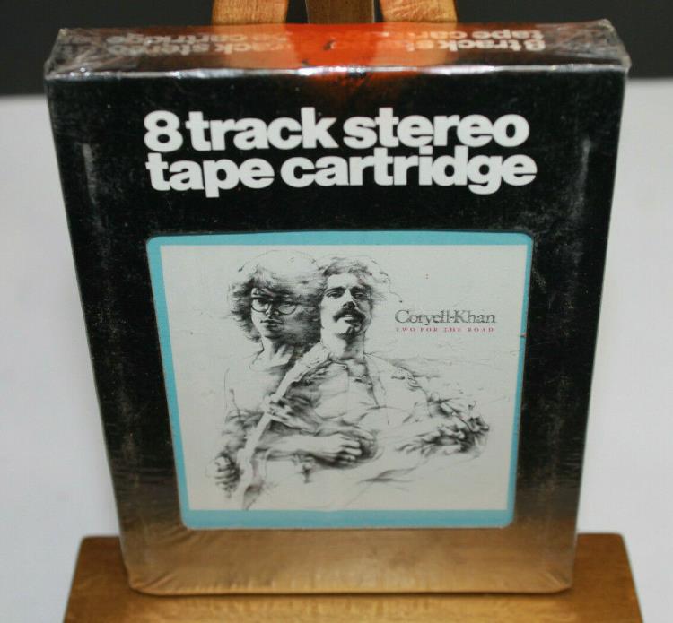 Larry Coryell & Steve Kahn Two For the Road 8 Track Factory Sealed New Old Stock