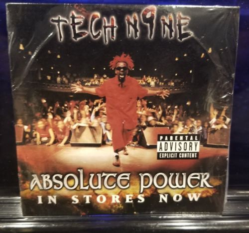 Tech N9ne - Absolute Power Sampler CD strange music Sealed insane clown posse