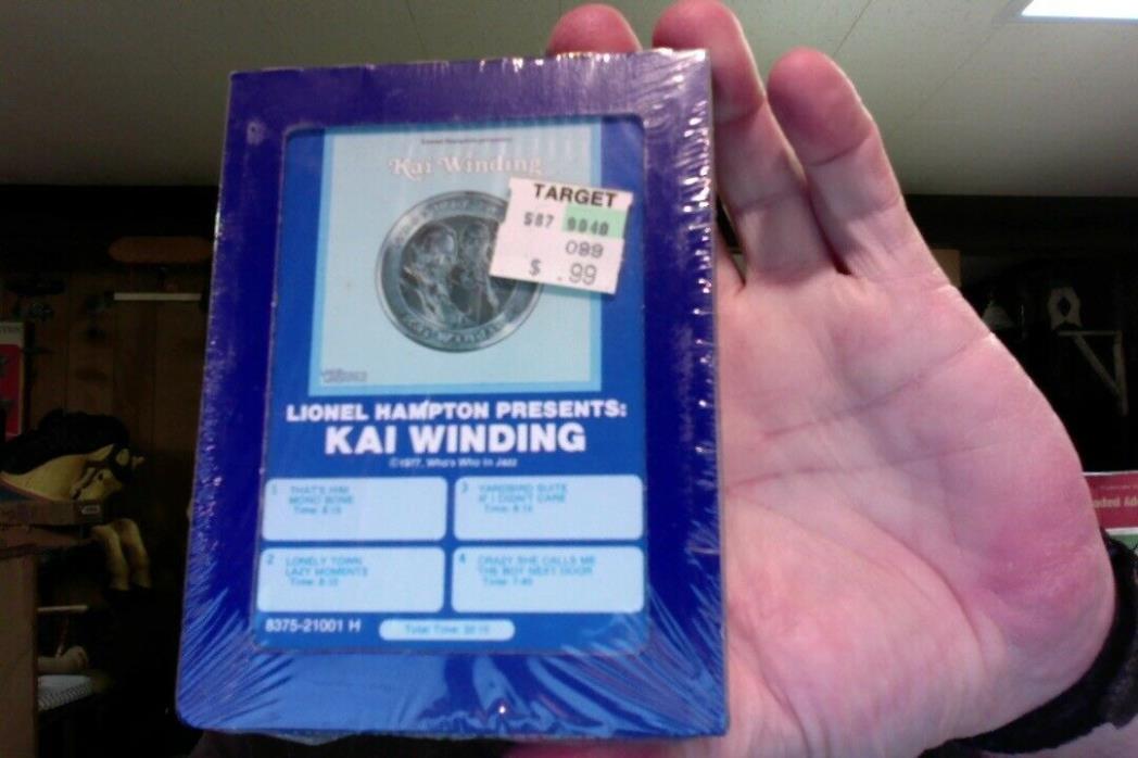Lionel Hampton Presents: Kai Winding- sealed 8 Track tape- rare?
