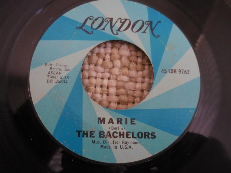 THE BACHELORS==MARIE  B/W  YOU CAN TELL==45=VG+