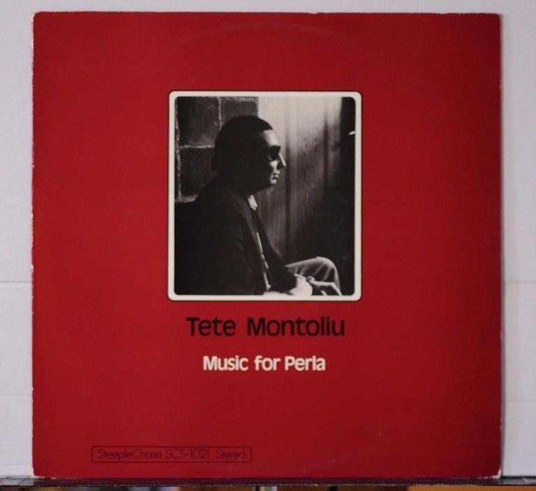 Tete Montoliu ?– Music For Perla  SteepleChase ?– SCS-1021 LP Denmark Press