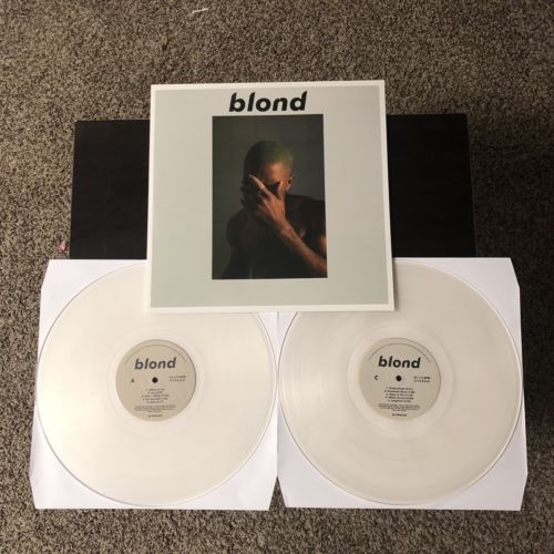 Frank Ocean - Blonde Vinyl Record - DAMAGED/WARPED - DECORATION ONLY