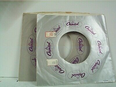 3- CAPITOL COMPANY 45's SLEEVES  LOT # B-24