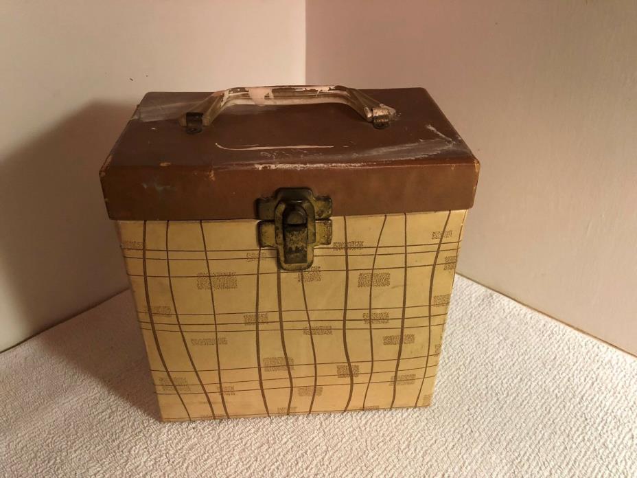 Vintage - 1959 Stackable - Platter-Pak - Record Box/Carrying Case - For 7