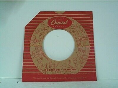 4- CAPITOL COMPANY 45's SLEEVES  LOT # B-23