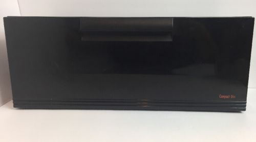 Alpha Compact Disc 30 CD Storage Wall Mount Plastic Case w/Door