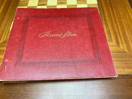 78 RPM Record Storage Album Holds 12