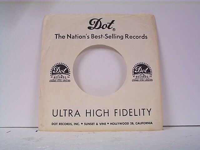9-DOT RECORD COMPANY 45's SLEEVES  LOT # A-758