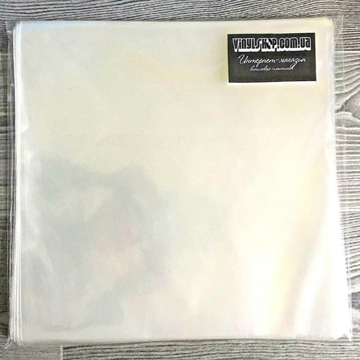 25 Protective Outer Sleeves 12? Vinyl Records - Clear Sleeves for LPs