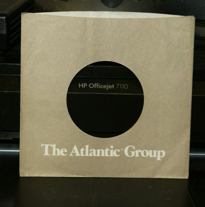 1978-80 Atlantic 45 record company sleeve