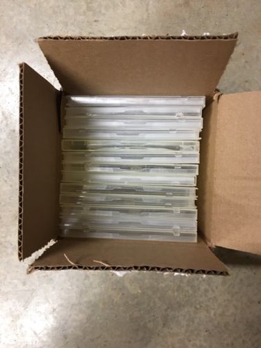Lot Of 10 Clear Soft Plastic DVD, Blue Ray Or CD Cases