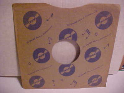 M-G-M  RECORDS COMPANY FACTORY PAPER SLEEVE ONLY NO RECORD 10