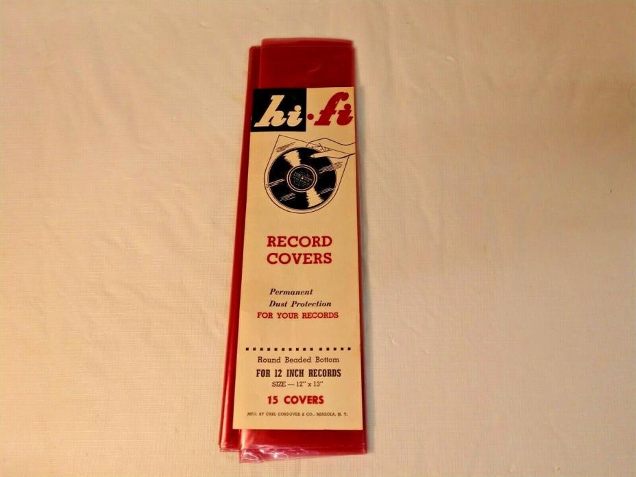 Vintage Hi-Fi Record Covers for 12
