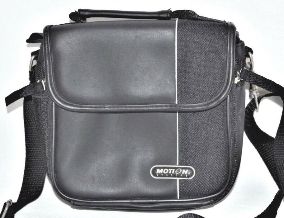 Portable CD Player Camera Case Bag Holder Motion Systems Small Shoulder Black