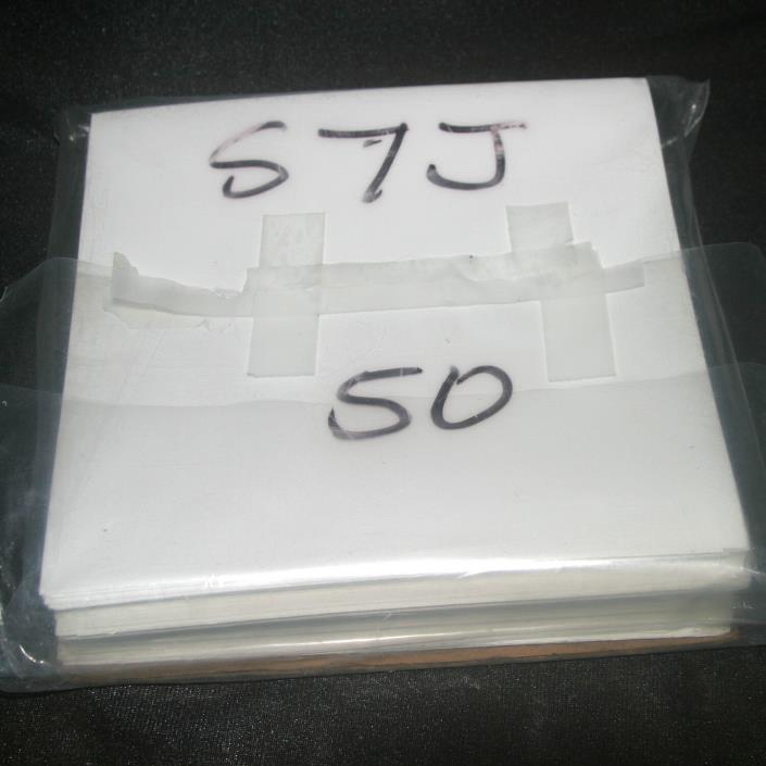 Thick Paper Protection Sleeves For Vinyl 45's Records  