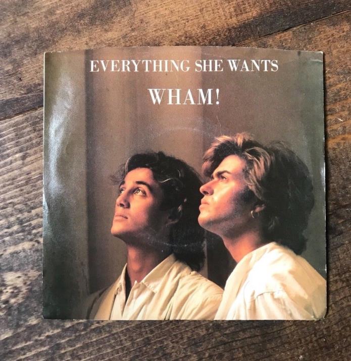 Wham!-Everything She Wants-Like A Baby-45 RPM Record Sleeve-Cover-7